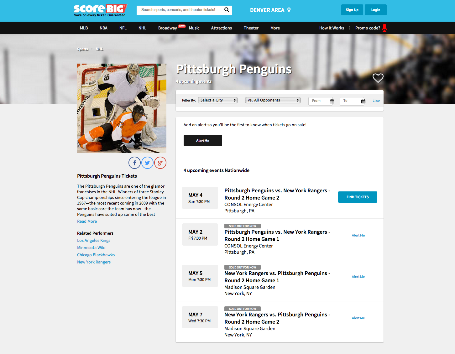 My review of buying tickets on ScoreBig.com! Screen Shot 2014 05 01 at 9.27.57 PM My review of buying tickets on ScoreBig.com!